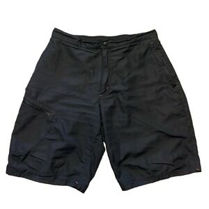 Lululemon Mens 32 Black Active Performance‎ Outdoor Shorts Mesh Lined
